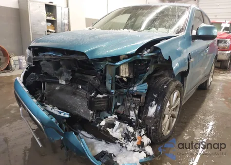 2014 Mitsubishi Outlander Sport Se из США, поврежденный, VIN 4A4AR4AU4EE020628